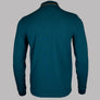Fred Perry LS Twin Tipped Polo Shirt Dark Petrol/Shaded Stone