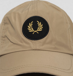 Fred Perry Laurel Wreath Patch Cap Warm Stone