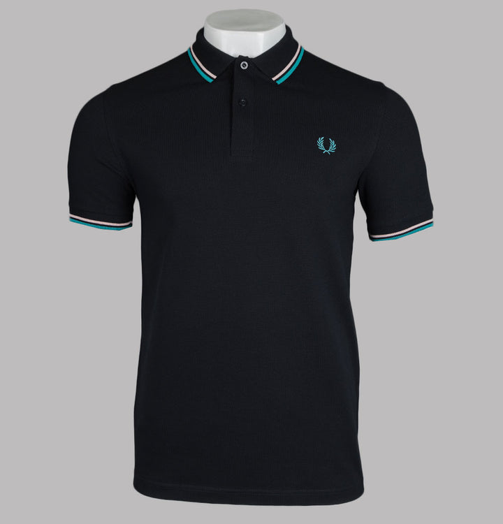 Fred Perry M3600 Black/Peach/Dark Mint