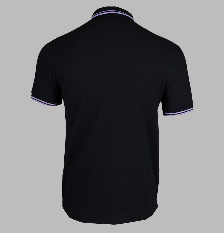 Fred Perry M3600 Polo Shirt Black/Ultra Violet