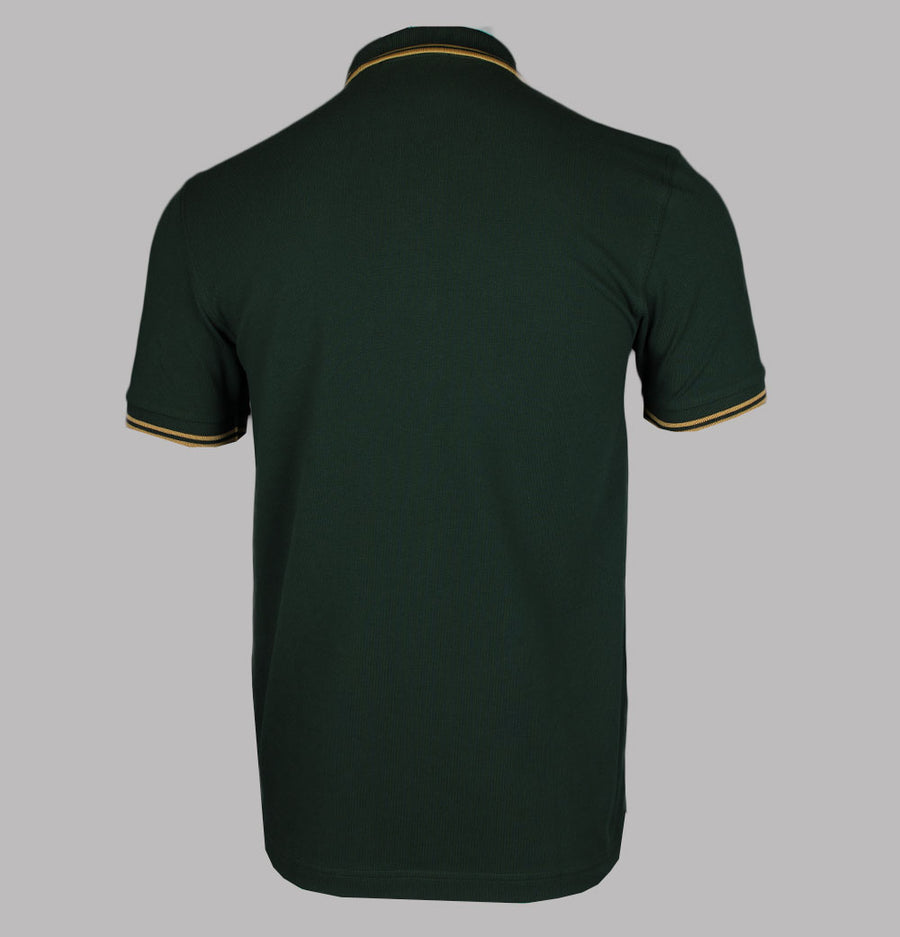Fred Perry M3600 Polo Shirt Court Green/Honeycomb