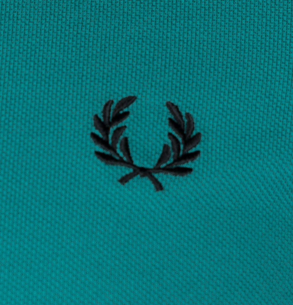 Fred Perry M3600 Polo Shirt Deep Mint/Black – Bronx Clothing