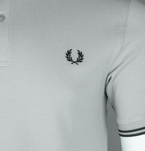 Fred Perry M3600 Polo Shirt Limestone/Black
