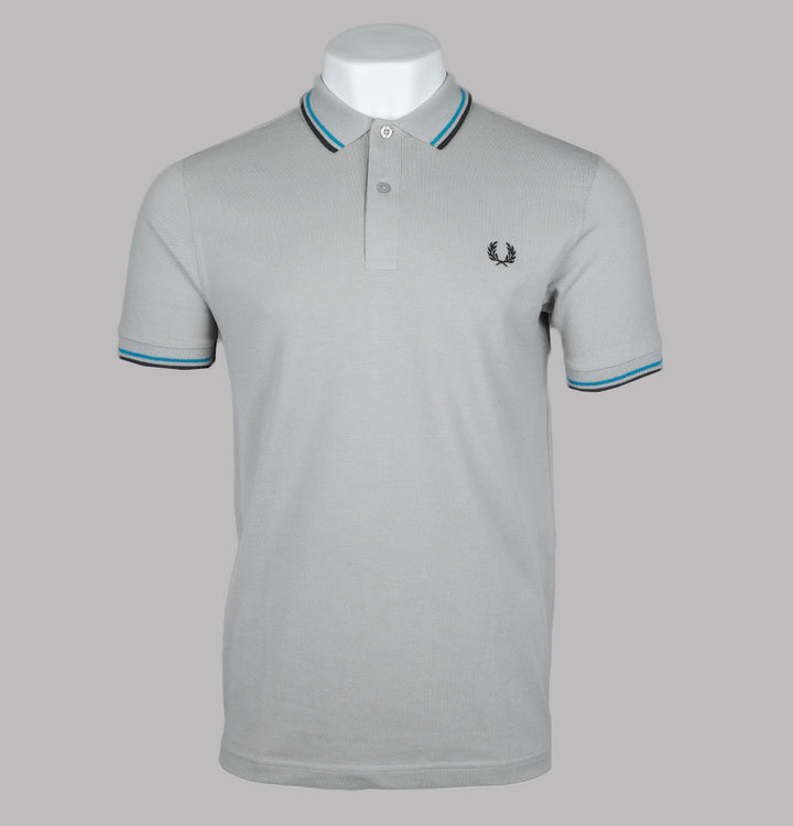 Fred Perry M3600 Polo Shirt Limestone/Ocean/Black