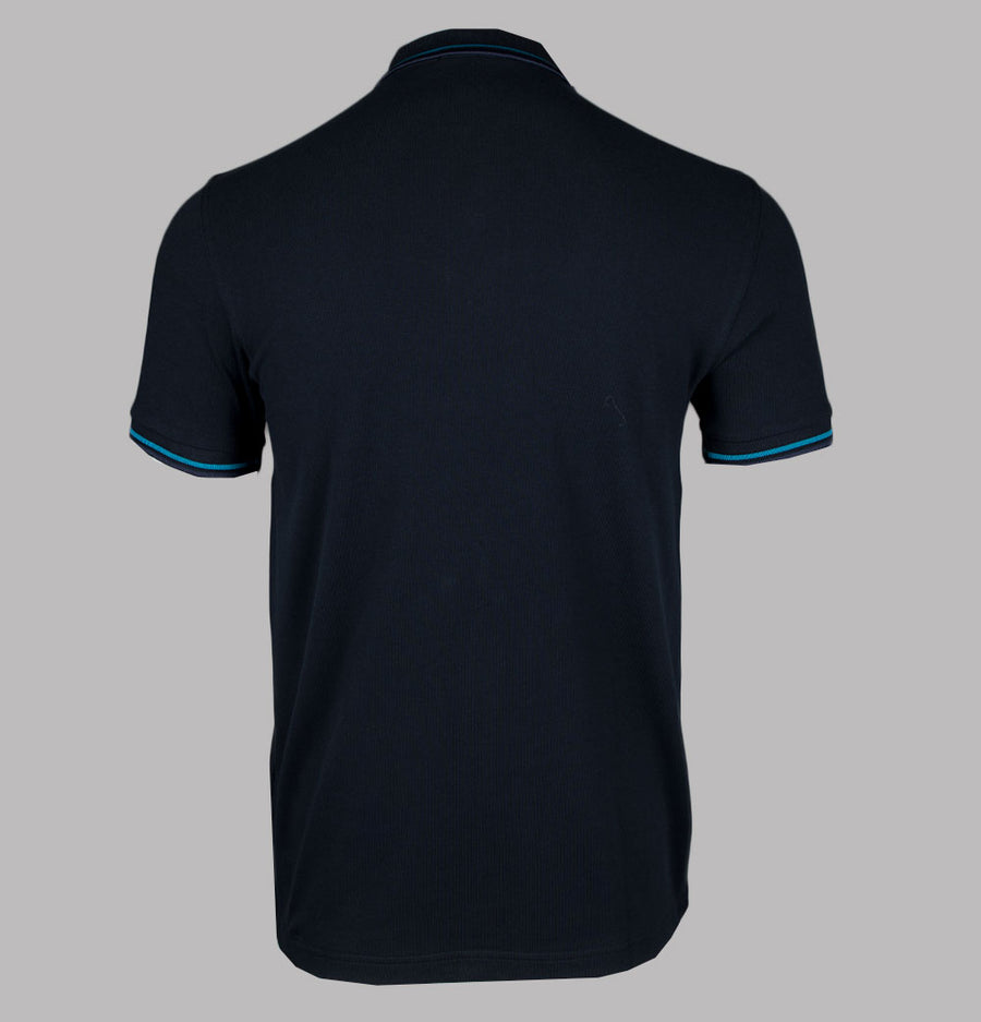 Fred Perry M3600 Polo Shirt Navy/Ocean/Dark Carbon