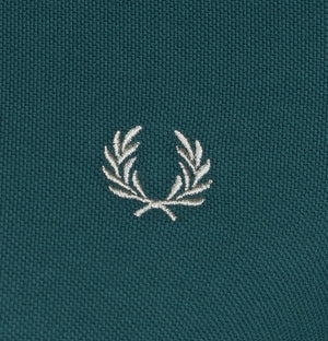 Fred Perry M3600 Polo Shirt Petrol Blue/Light Oyster
