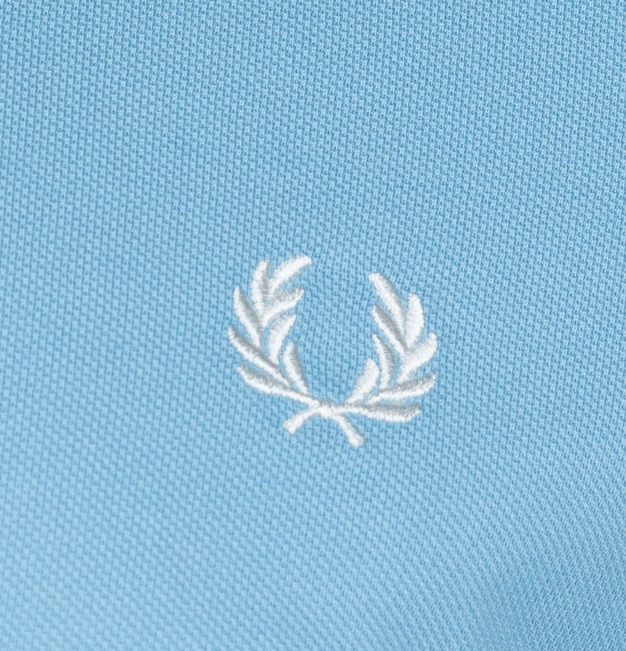 Fred Perry M3600 Polo Shirt Sky Blue/Snow White