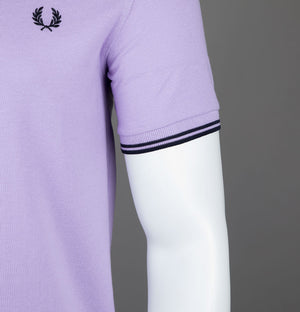 Fred Perry M3600 Polo Shirt Ultra Violet/Navy