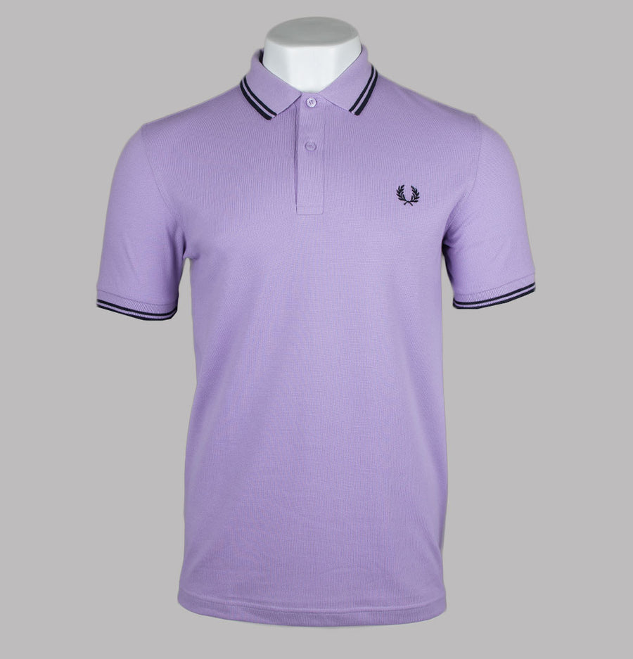 Fred Perry M3600 Polo Shirt Ultra Violet/Navy