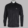 Fred Perry Needle Cord Shirt Anchor Grey