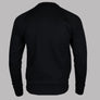 Fred Perry Outline Laurel Wreath Sweatshirt Black