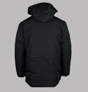 Fred Perry Patch Pocket Puffer Jacket Black