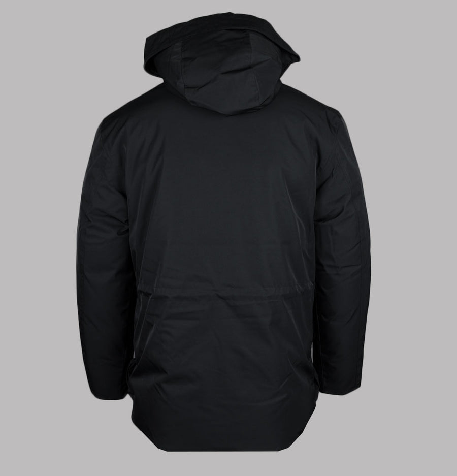 Fred Perry Patch Pocket Puffer Jacket Black