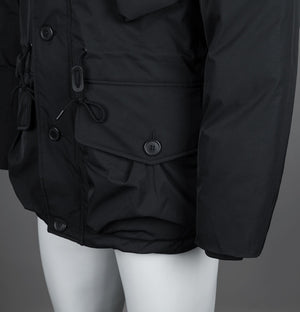 Fred Perry Patch Pocket Puffer Jacket Black