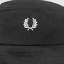 Fred Perry Pique Bucket Hat Black