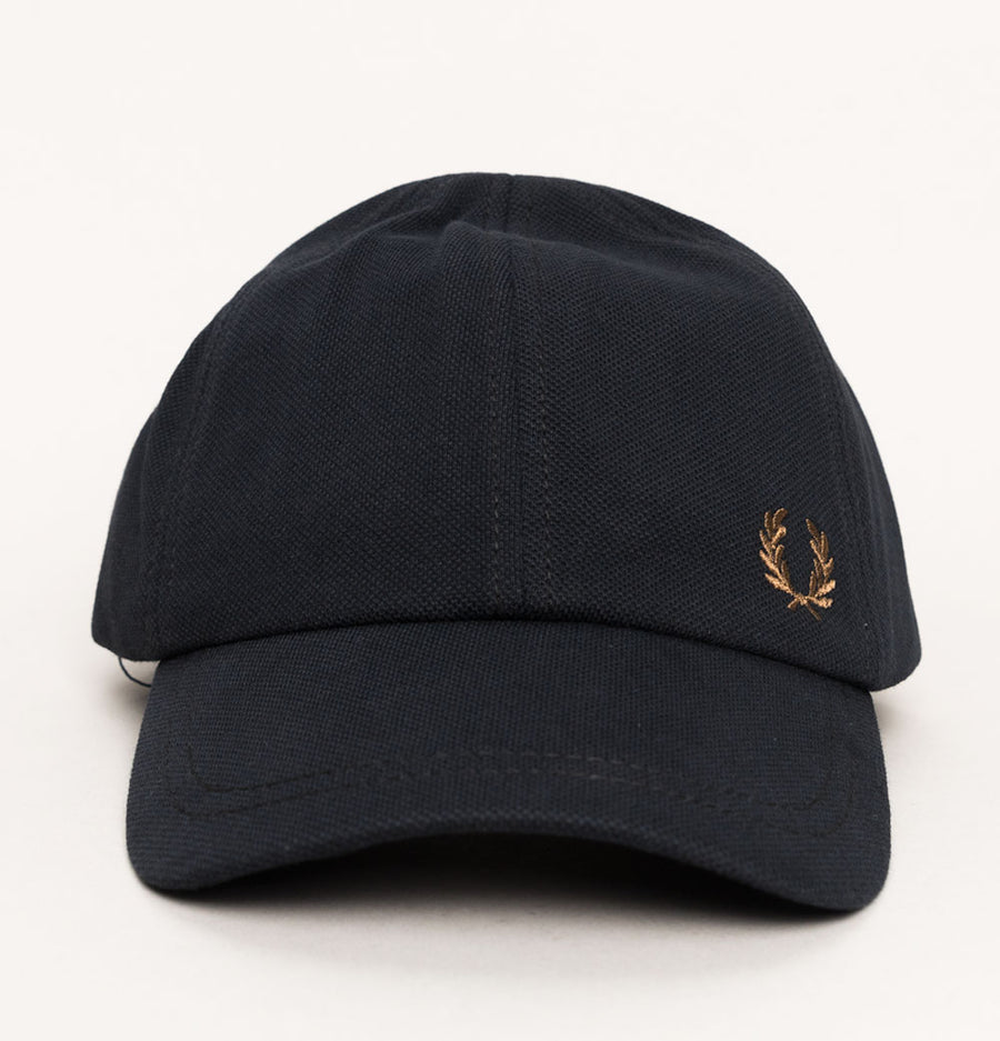 Fred Perry Pique Classic Cap Navy/Shaded Stone