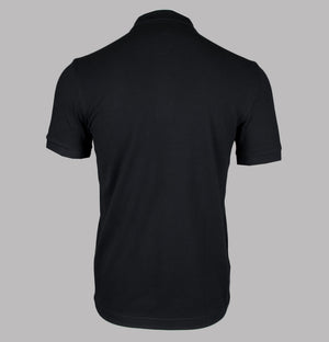 Fred Perry Plain Polo Shirt Black/Ocean