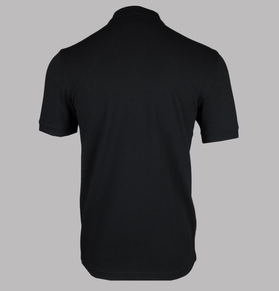 Fred Perry Plain Polo Shirt Black/Warm Stone