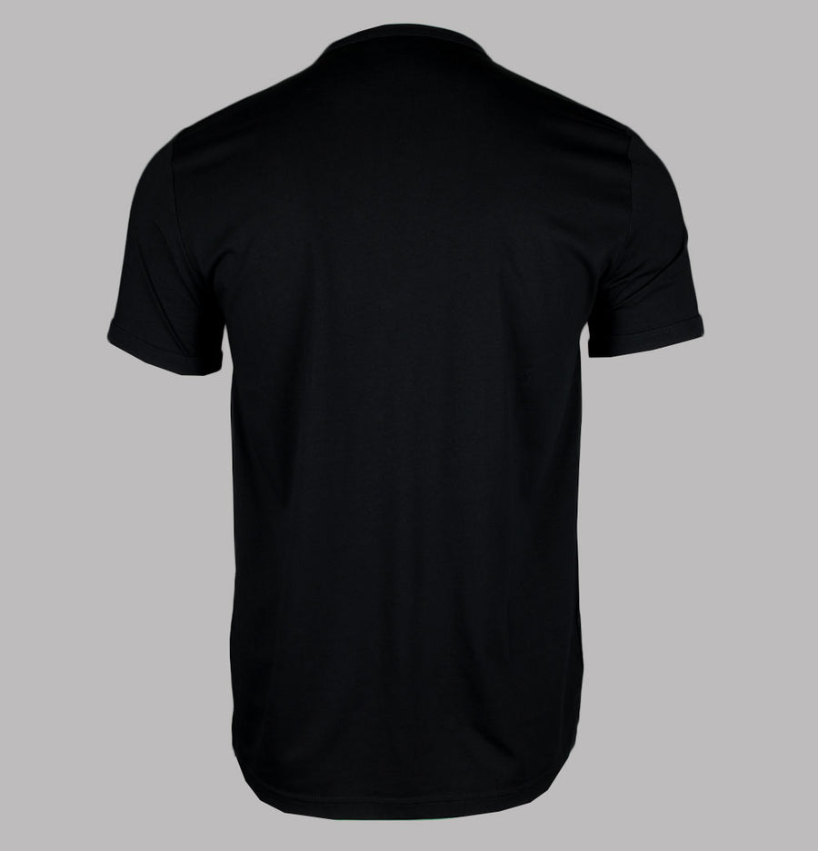 Fred Perry Ringer T-Shirt Black/Ocean