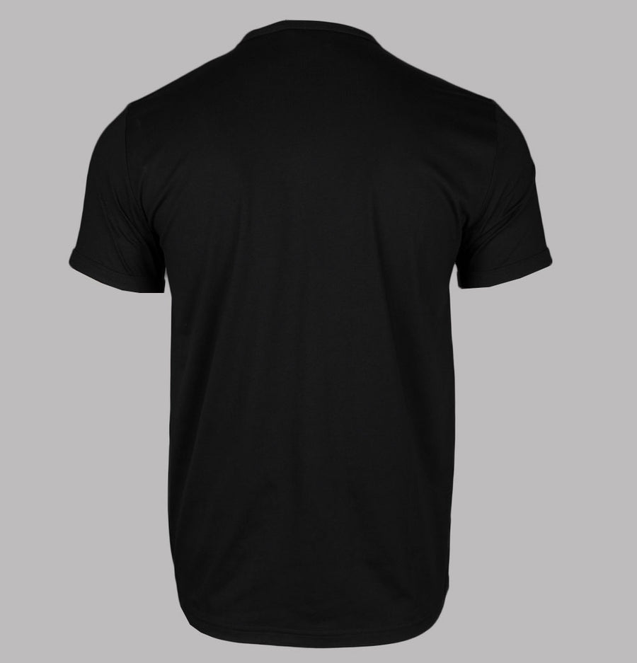 Fred Perry Ringer T-Shirt Black