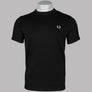 Fred Perry Ringer T-Shirt Black