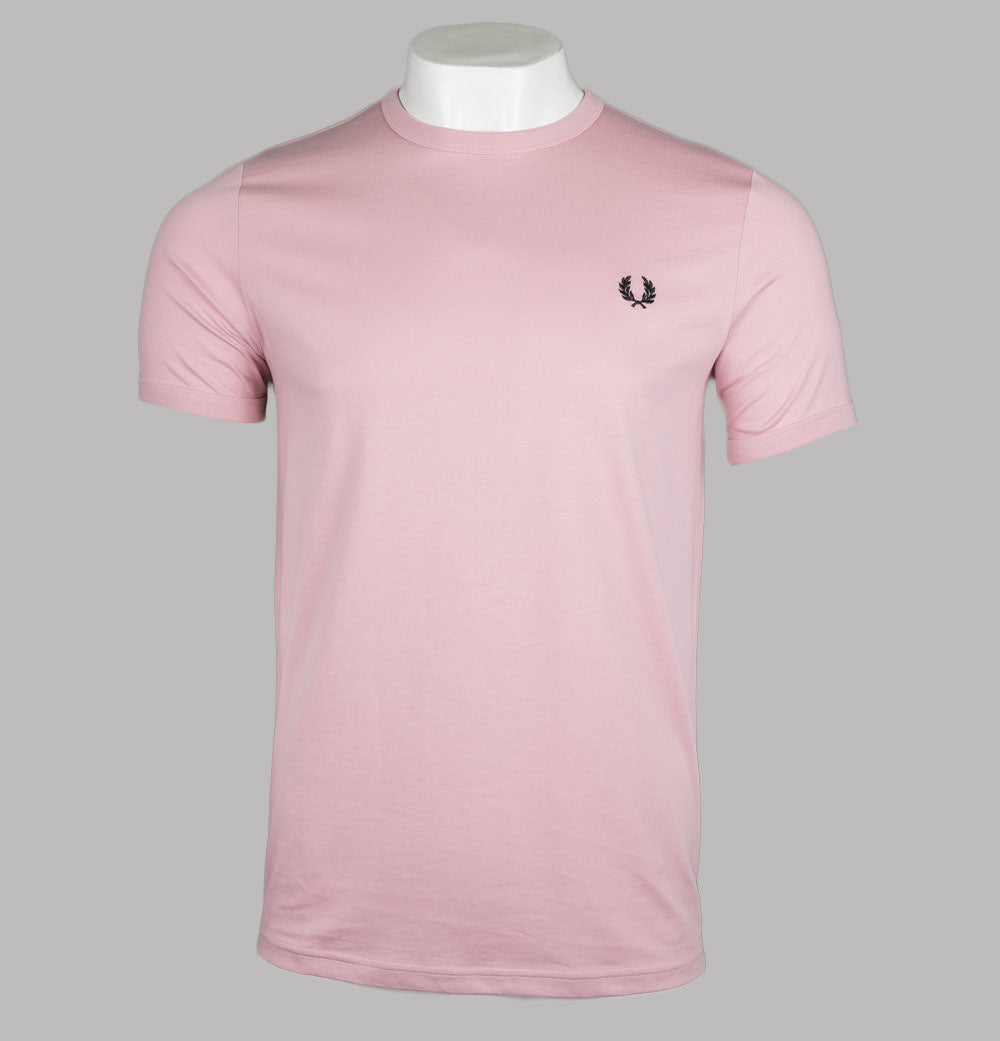 Fred Perry Ringer T-Shirt Chalky Pink – Bronx Clothing
