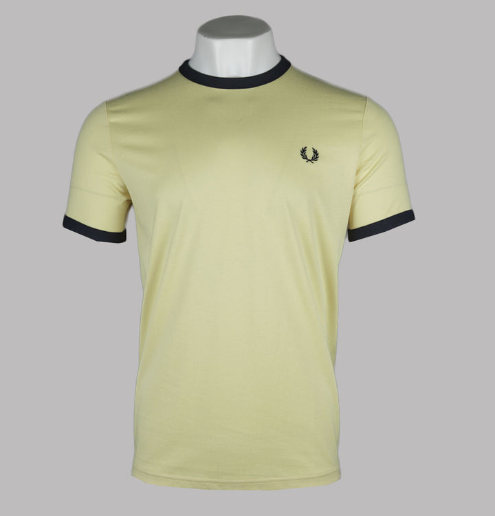 Fred Perry Ringer T-Shirt Champions Gold/Navy