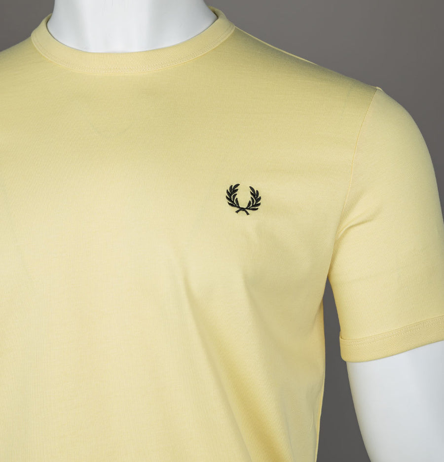 Fred Perry Ringer T-Shirt Champions Gold