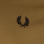 Fred Perry Ringer T-Shirt Dark Caramel