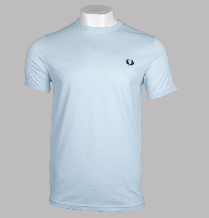 Fred Perry Ringer T-Shirt Light Ice