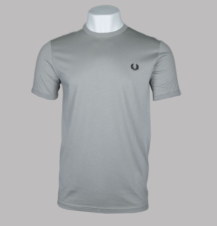 Fred Perry Ringer T-Shirt Limestone