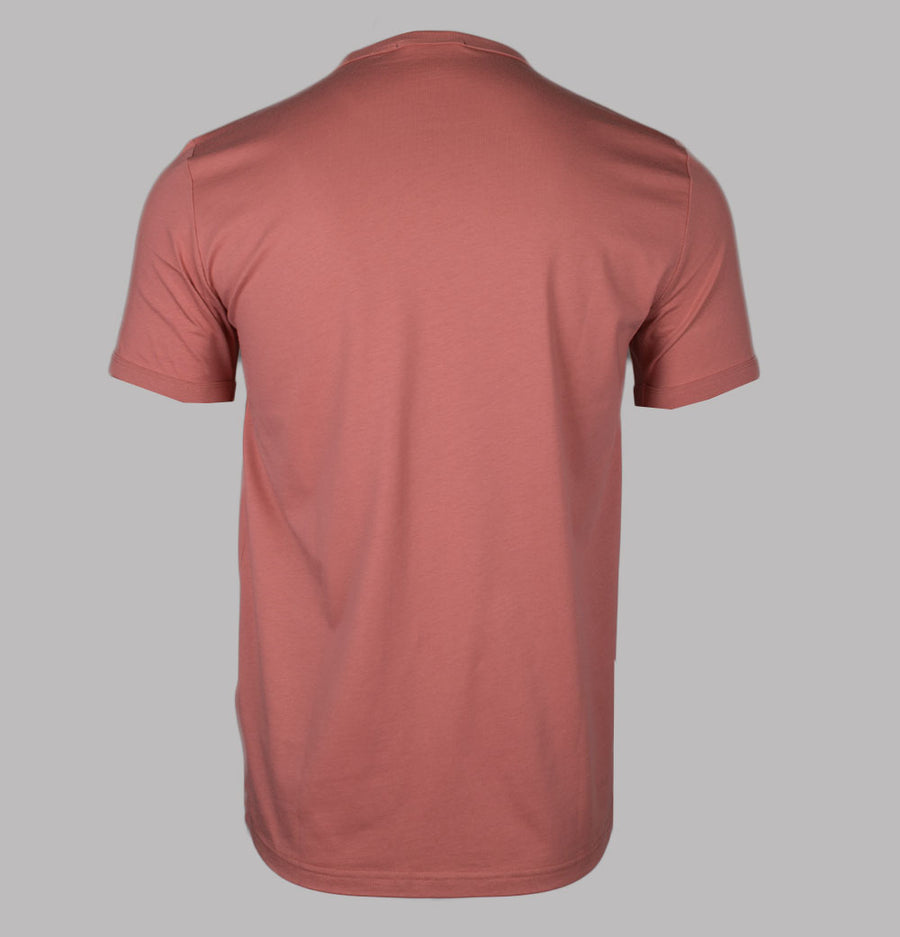 Fred Perry Ringer T-Shirt Putty Pink