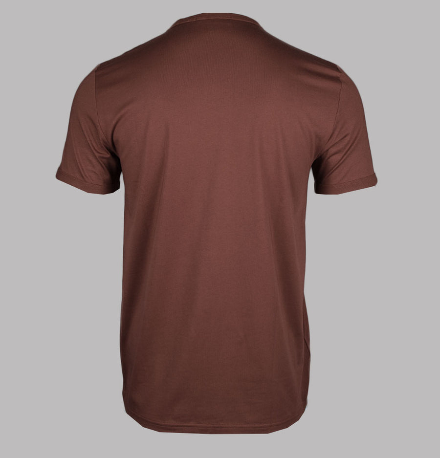 Fred Perry Ringer T-Shirt Whisky Brown