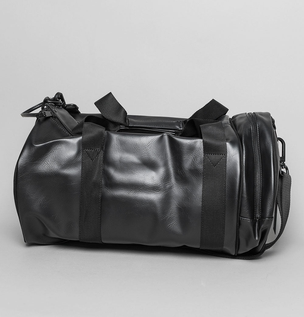 Fred Perry Tonal Barrel Bag Black