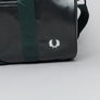 Fred Perry Tonal Classic Barrel Bag Night Green