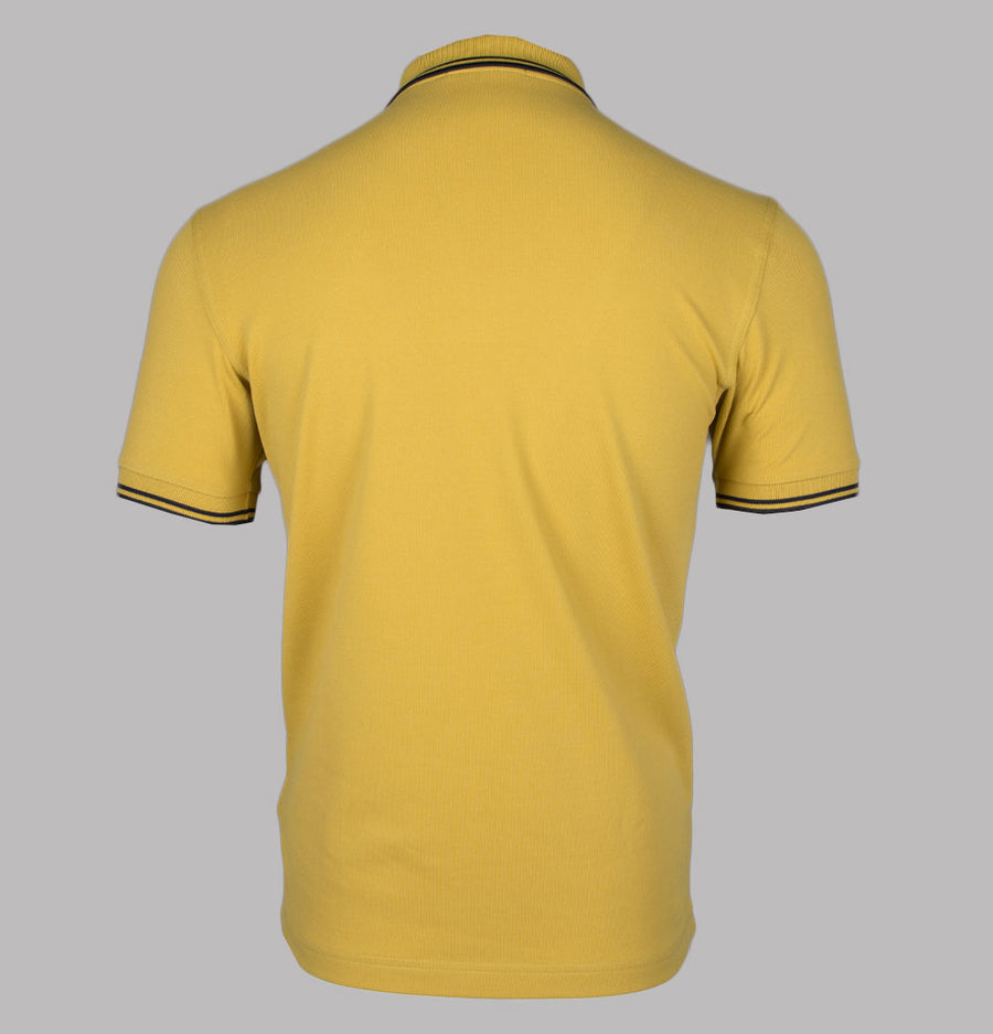 Fred Perry Twin Tipped Polo Shirt Honeycomb/Navy