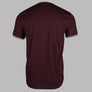 Fred Perry Twin Tipped T-Shirt Oxblood/Ecru