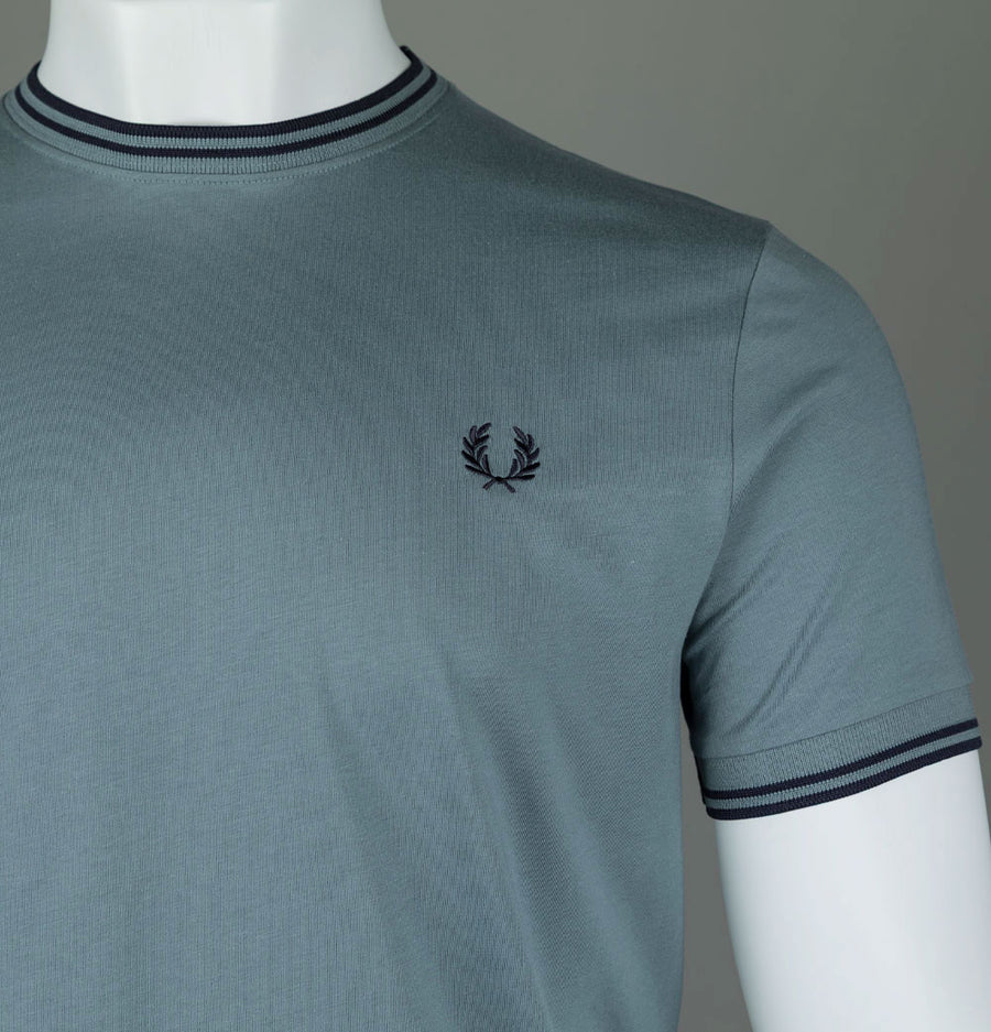 Fred Perry Twin Tipped T-Shirt Stockport Blue/Navy
