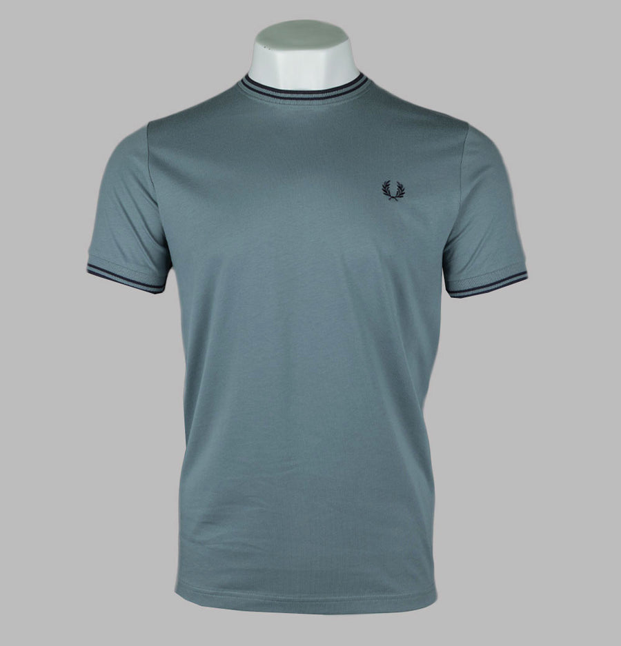 Fred Perry Twin Tipped T-Shirt Stockport Blue/Navy