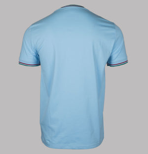 Fred Perry Twin Tipped T-Shirt Track Blue/Burnt Red/Sport Green