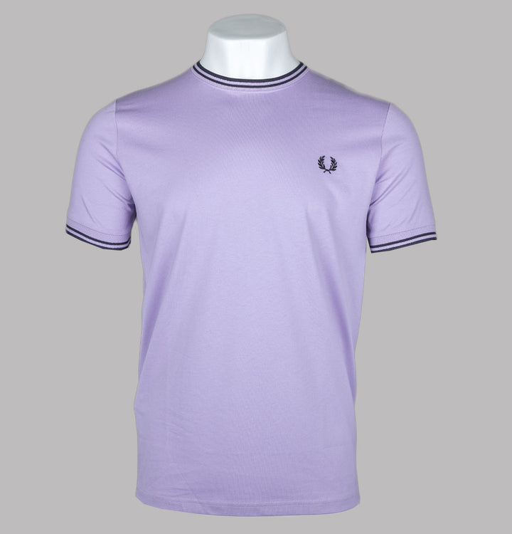 Fred Perry Twin Tipped T-Shirt Ultra Violet/Navy