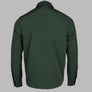 Fred Perry Zip Through Overshirt Court Green