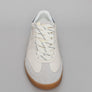 Gola Cyclone 76 Leather Trainers Off White/Navy/Gum