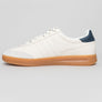 Gola Cyclone 76 Leather Trainers Off White/Navy/Gum