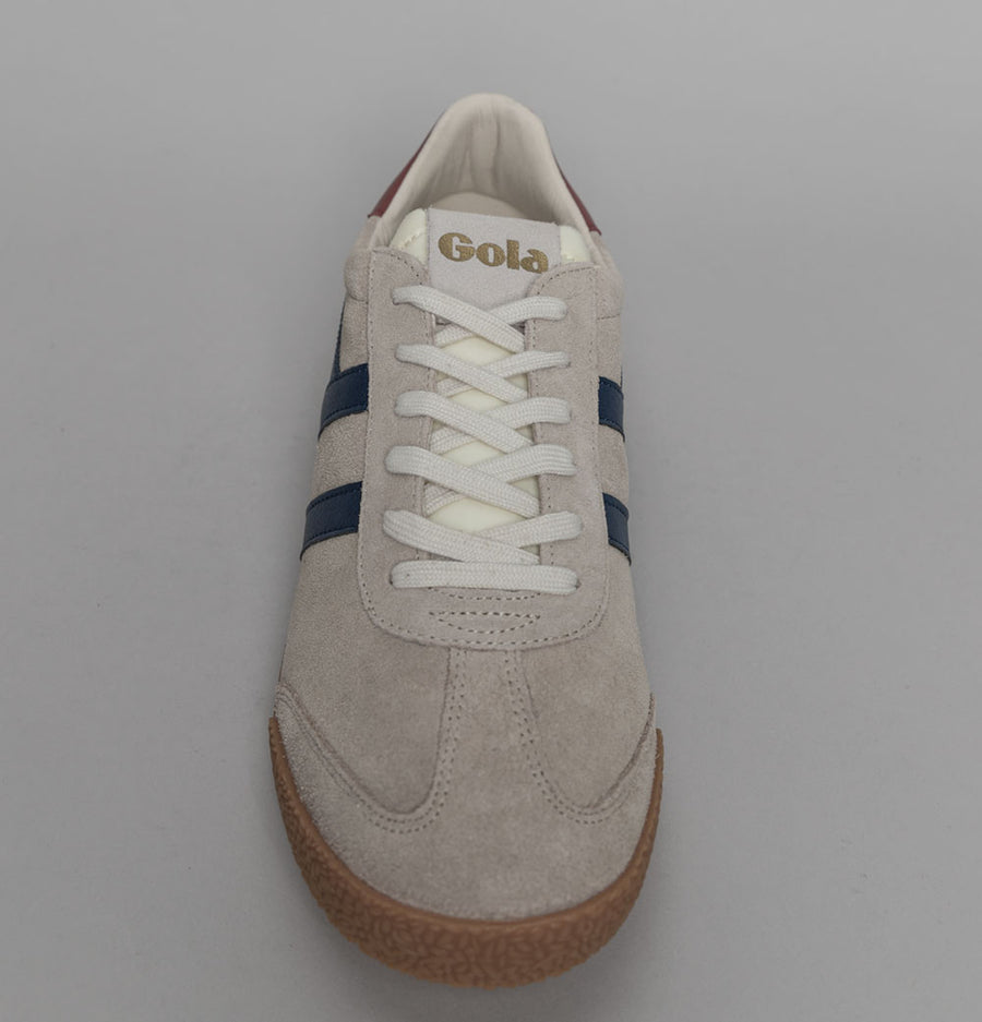 Gola Elan Trainers Bone/Navy/Red Ochre
