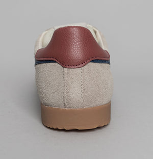 Gola Elan Trainers Bone/Navy/Red Ochre