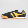 Gola Europa Trainers Black/Sun/Khaki