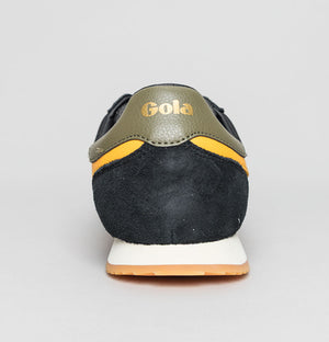 Gola Europa Trainers Black/Sun/Khaki