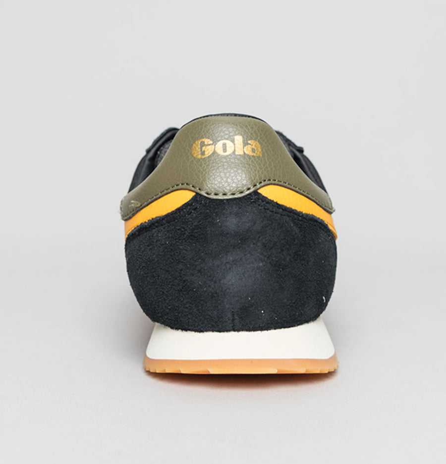 Gola Europa Trainers Black/Sun/Khaki