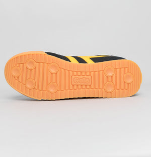 Gola Europa Trainers Black/Sun/Khaki
